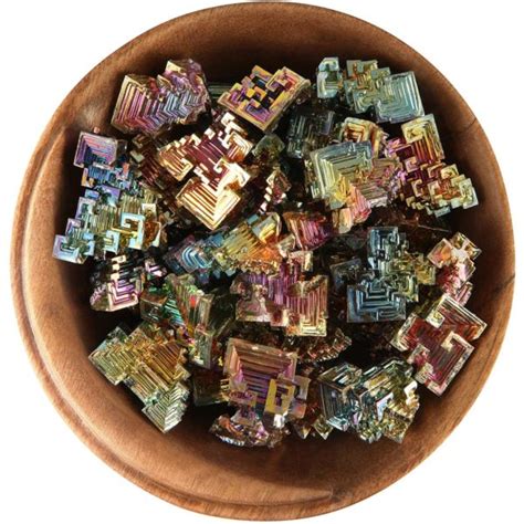 Ethical Bismuth Hopper Crystals