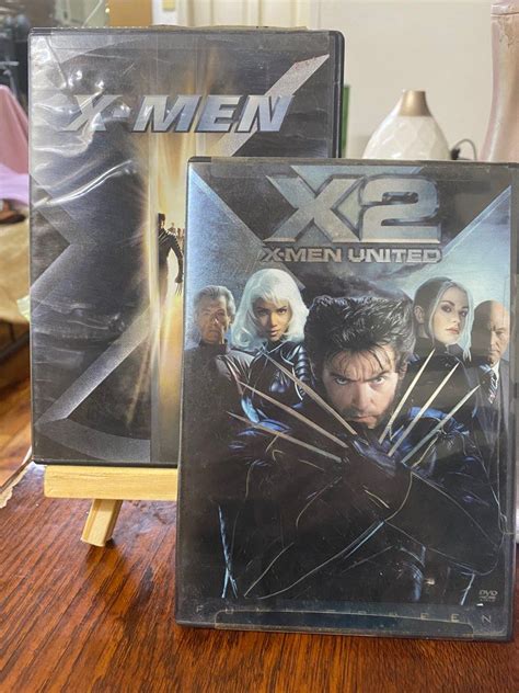 Original Dvd - X-MEN 1 and X-MEN 2 II Full Screen Region 1 dvd - USED - Hugh Jackman, Hobbies ...