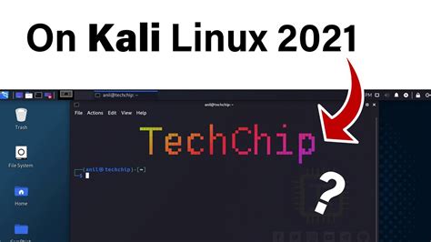 Colored Text art on kali Linux 2021 Terminal [Hindi] - YouTube