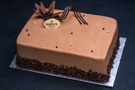 Parisian Chocolate Cake 1/4 Sheet - Porto's Bakery