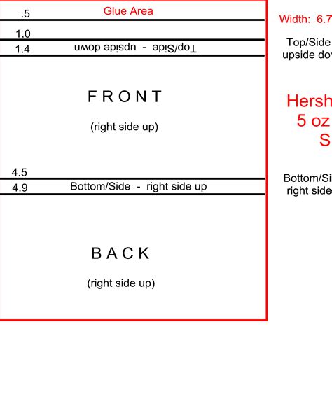 Hershey Candy Bar Wrapper Template Size | Candy bar wrapper template, Candy bar labels ...