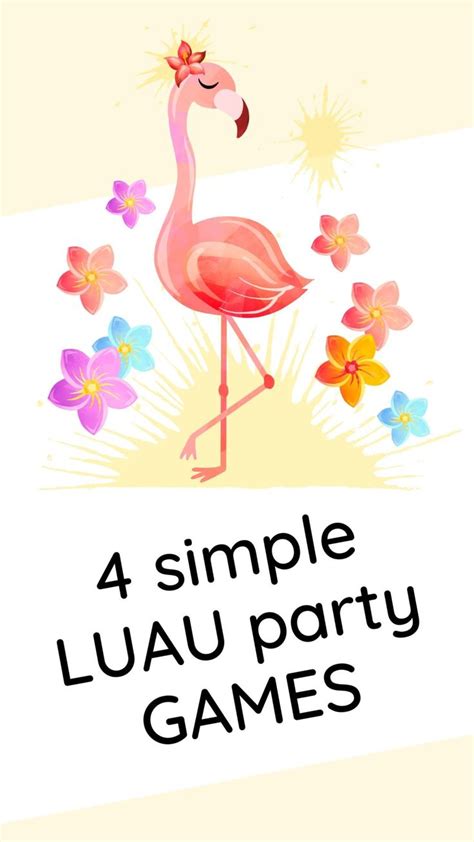 Luau Party Games for Large Group | Luau party games, Luau party, Luau birthday