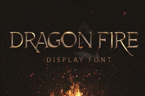 Download Dragon Fire font | fontsme.com