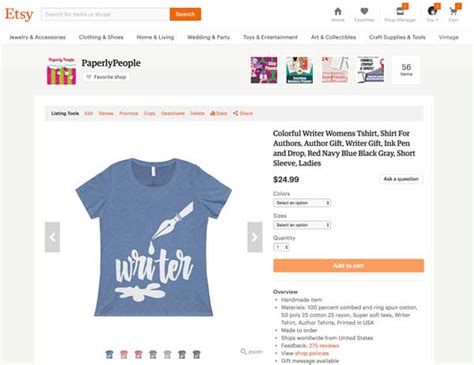 5 Hacks For Selling Tshirts On Etsy Using Printify | Marketing Artfully