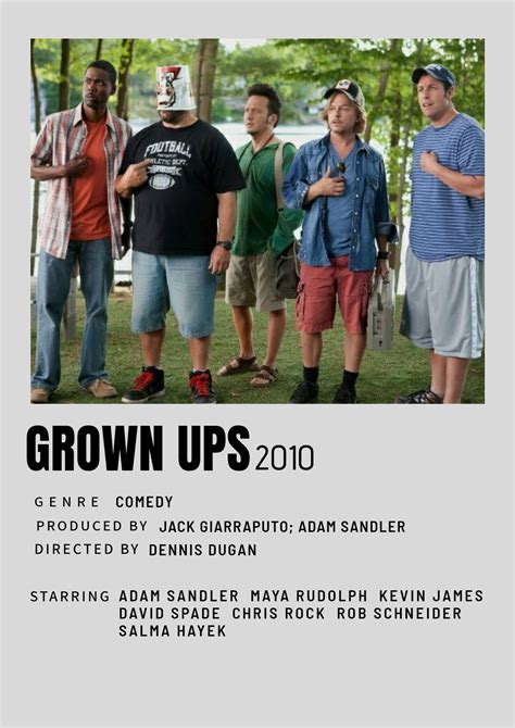 Grown Ups Movie Poster