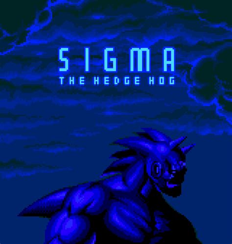 Sigma Posting on Twitter: "RT @SigmaPosting: Sigma the Hedgehog Source: Hidden Screen Sonic the ...