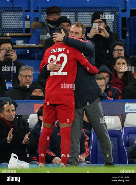 Bayern munich manager hans dieter flick during hi-res stock photography ...