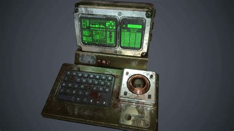 Sci-Fi Console 3D Model by afwolf