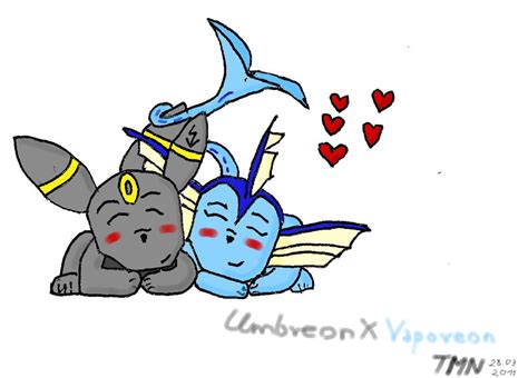 Umbreon X Vaporeon by AltoShipper on DeviantArt