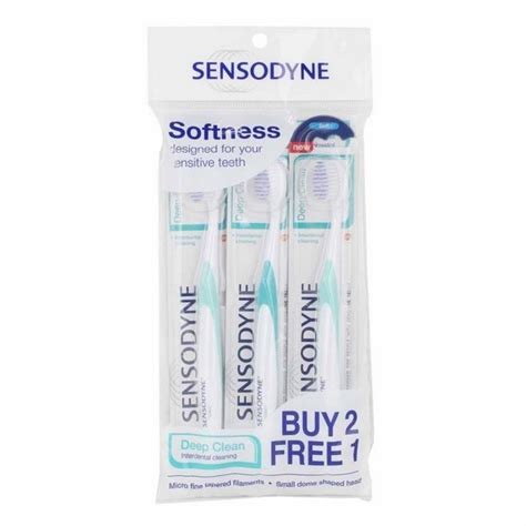 Sensodyne Toothbrush Deep Clean B2F1 Soft-Berus Gigi Lembut – Asli Grocer