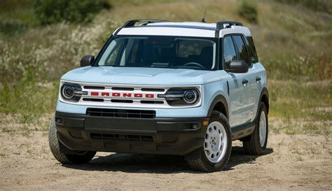 Everything You Need To Know About The Retro-Themed Ford Bronco Sport Heritage Edition