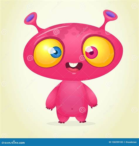 Pink Funny Skeptical Cartoon Baby Piglet, Cute Little Piggy Character Vector Illustration On A ...