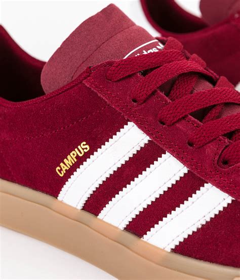 Adidas Campus Vulc II Adv Shoes - Collegiate Burgundy / White / Gum4 | Flatspot