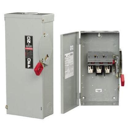 ABB TH3221R :: Disconnect Switch, 30A, 240VAC, 250VDC, 2P, Fusible, NEMA 3R :: Rexel USA