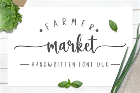 Download Farmer Market Font Font for free | Font Style