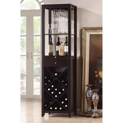 ACME Casey Wine Cabinet, Wenge - Walmart.com