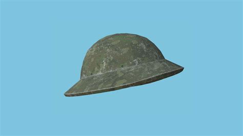 Soldier Helmet 02 - Camouflage 3D Model by gsommer