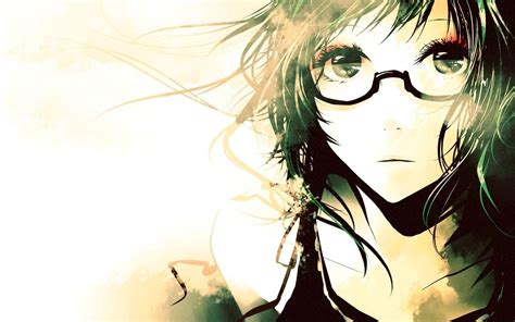 Girl with Glasses Anime Wallpapers - Top Free Girl with Glasses Anime Backgrounds - WallpaperAccess