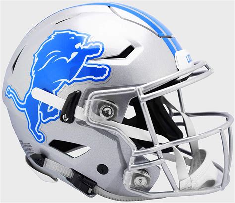 Detroit Lions SpeedFlex Full Size Authentic Football Helmet - Speed Flex | eBay