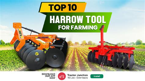 Top 10 Harrow Tool For Farming 2024 - Different Types of Harrow