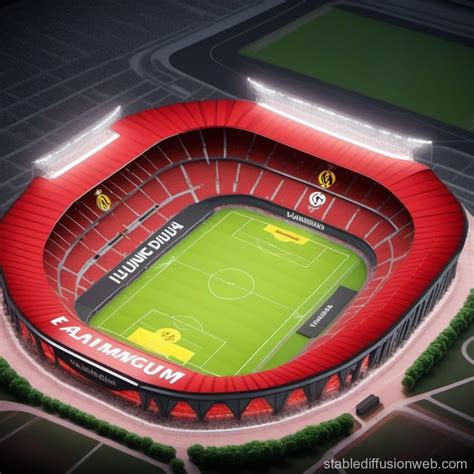 Flamengo Stadium Model Inspired by Signal Iduna Park | Stable Diffusion ...