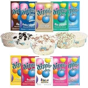 Amazon.com : Dippin' Dots Ice Cream - Children's Party Kit (large) : Dipping Dots Maker ...