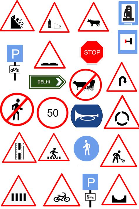 All Traffic Signs or Road Safety Signs in India as per IRC Road Signs In India, All Traffic ...