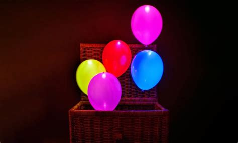 LED Light-Up Balloons (5-Pack) | Groupon