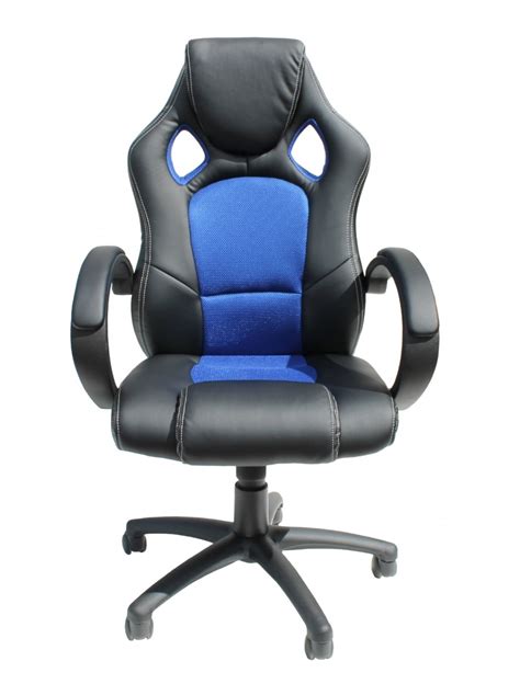 Gaming Chairs Daytona Blue and Black Office Chair AOC5006BLU | 121 Office Furniture