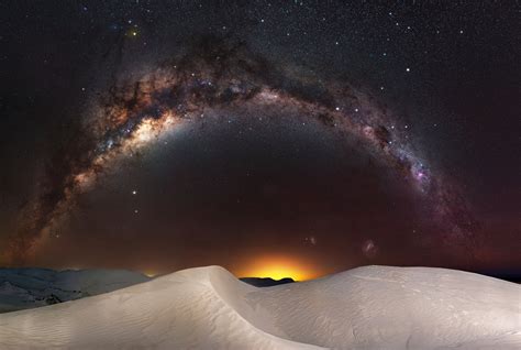 Download Starry Sky Desert Australia Star Dune Night Sky Sci Fi Milky ...