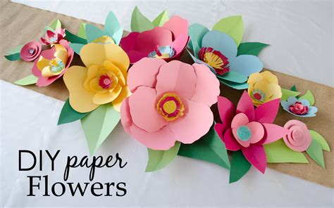 DIY: Hand Cut Paper Flowers - Project Nursery