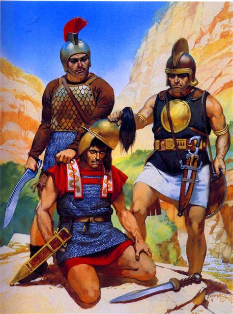 Celtiberian warriors with Roman prisoner Ancient Rome, Ancient Greece ...