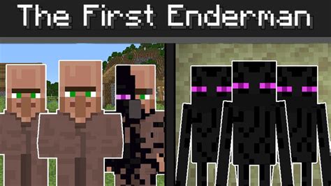 The Story Of Minecraft's FIRST Enderman.. - YouTube