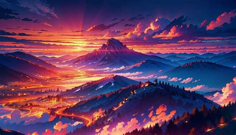 Shining Landscape AI Art, HD wallpaper | Peakpx