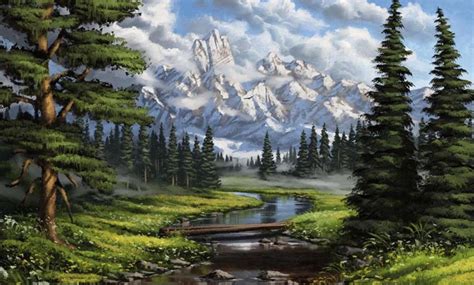 10 Easy Steps - How to Paint a Digital Landscape (Digital Painting)