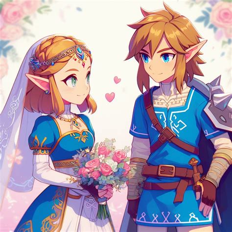 Link and Zelda Wedding by leopassos100 on DeviantArt