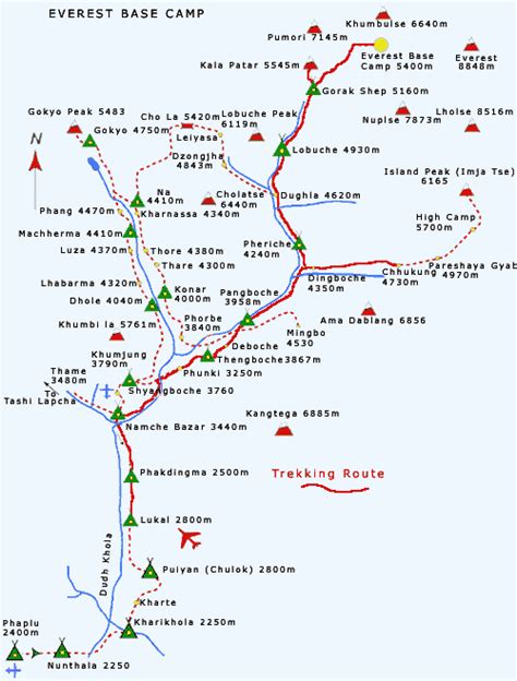 Everest Base Camp Trek - Itinerary - Maailmankirja