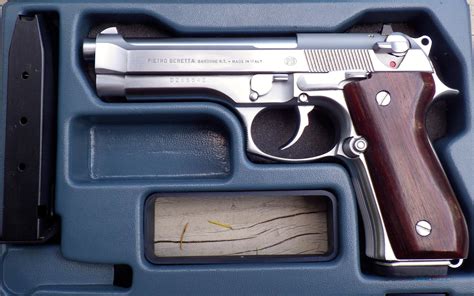 Beretta 92F Stainless 9mm, Italy, 2X 15-round, ... for sale