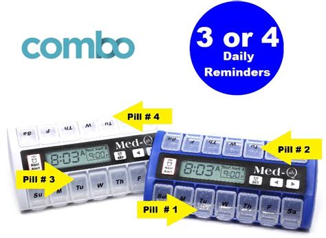 MED-Q Smart Pill Box with Alarm solves Medication Errors.