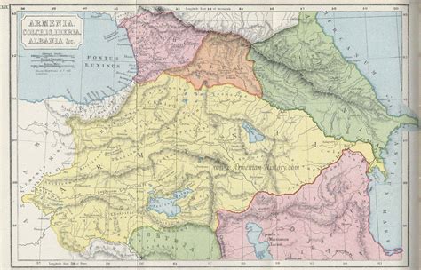 Mapa - Historia de Armenia