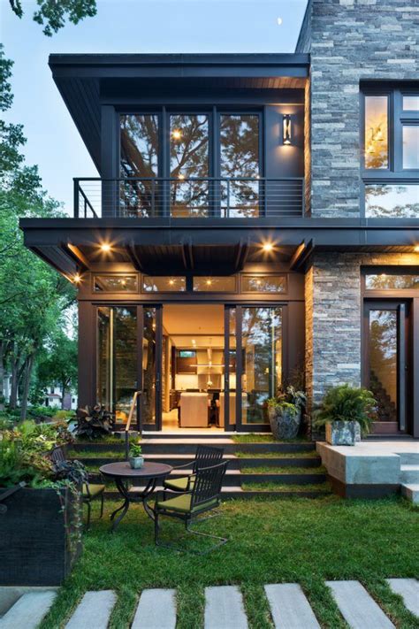 Modern Organic Home by John Kraemer & Sons in Minneapolis, USA | Modern house design, House ...