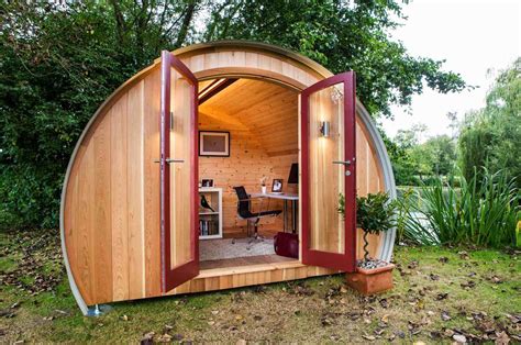 Shedworking: Nissen hut garden offices