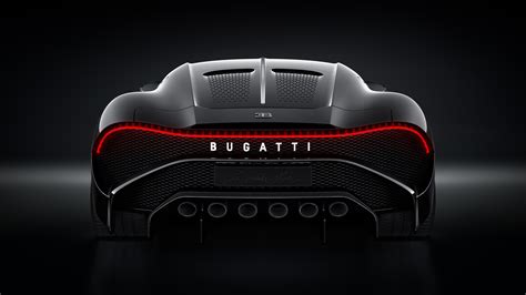 Bugatti La Voiture Noire 2019 4K 6 Wallpaper - HD Car Wallpapers #12199