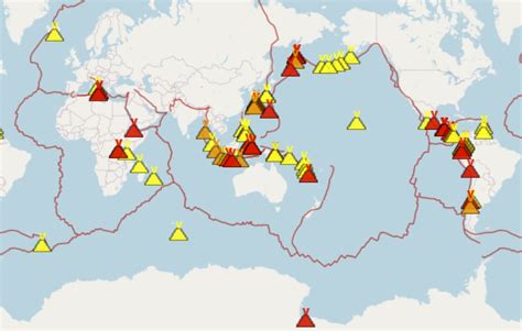 Volcanic activity is heating up around the world with more than 39 erupting volcanoes and many ...