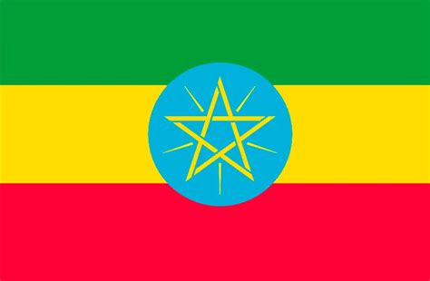 Ethiopia Flag Colors - Flag Color - Hex, RGB, CMYK and PANTONE