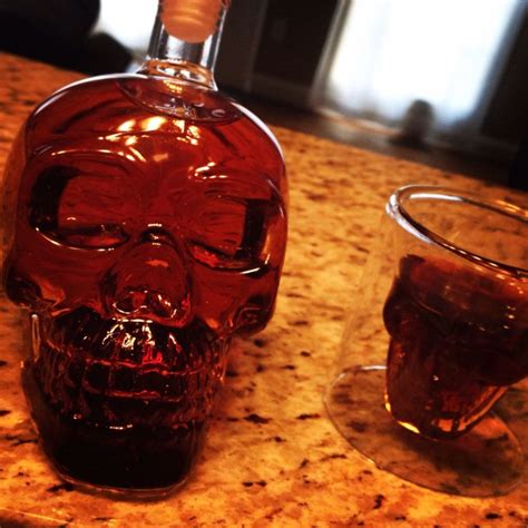 Skull bottle | Bottle, Whiskey bottle, Whiskey