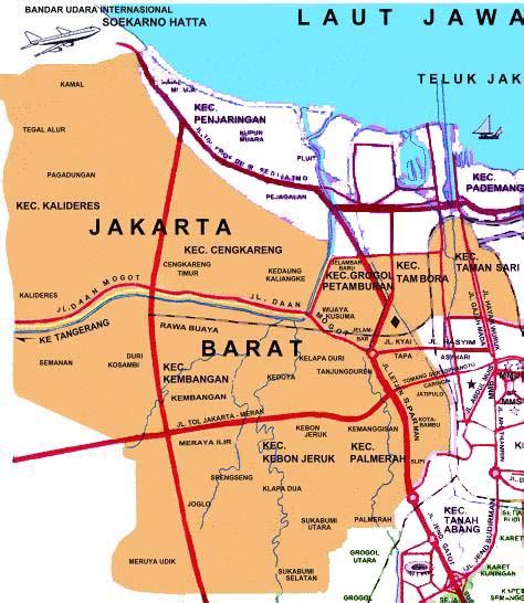 13 Peta Jakarta Pusat Paling Dicari - Galeri Peta