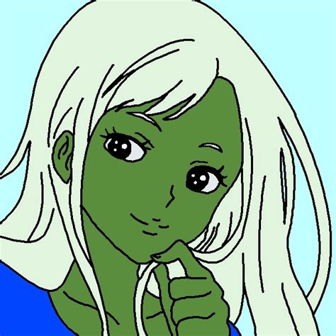 Cute anime girl - Pepe The Frog