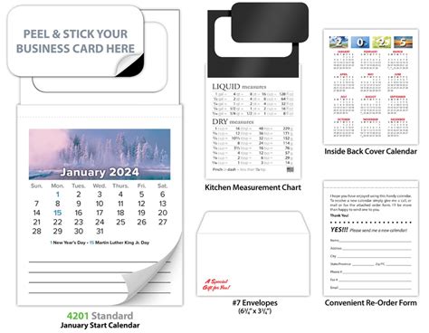 Magnetic Business Card Calendars-As low as $.43 each | Best Priced Custom Printed Magnets