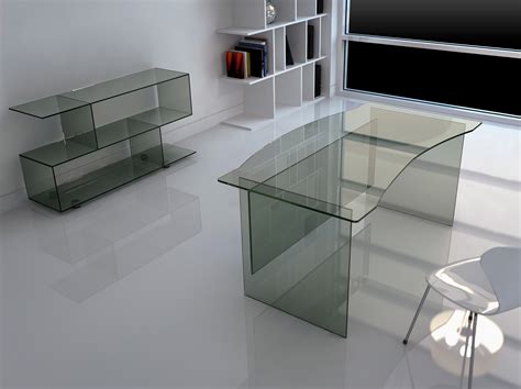 A detailed look at our stylish glass desk range